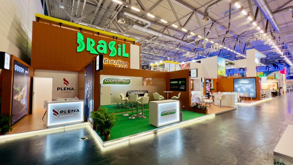 Brazil Pavilion Anuga exhibition stand builder, Brazil Pavilion Anuga exhibition stand designer, Brazil Pavilion Anuga exhibition stand constructor