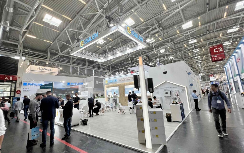 Intersolar exhibition stand builder, Intersolar exhibition stand designer, Intersolar exhibition stand constructor