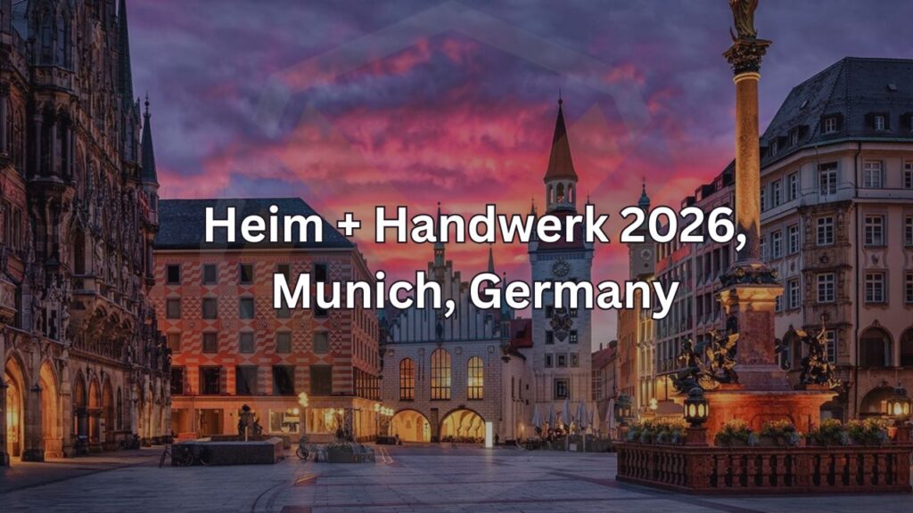 Booth Builder for Heim+Handwerk 2026, Munich, Germany